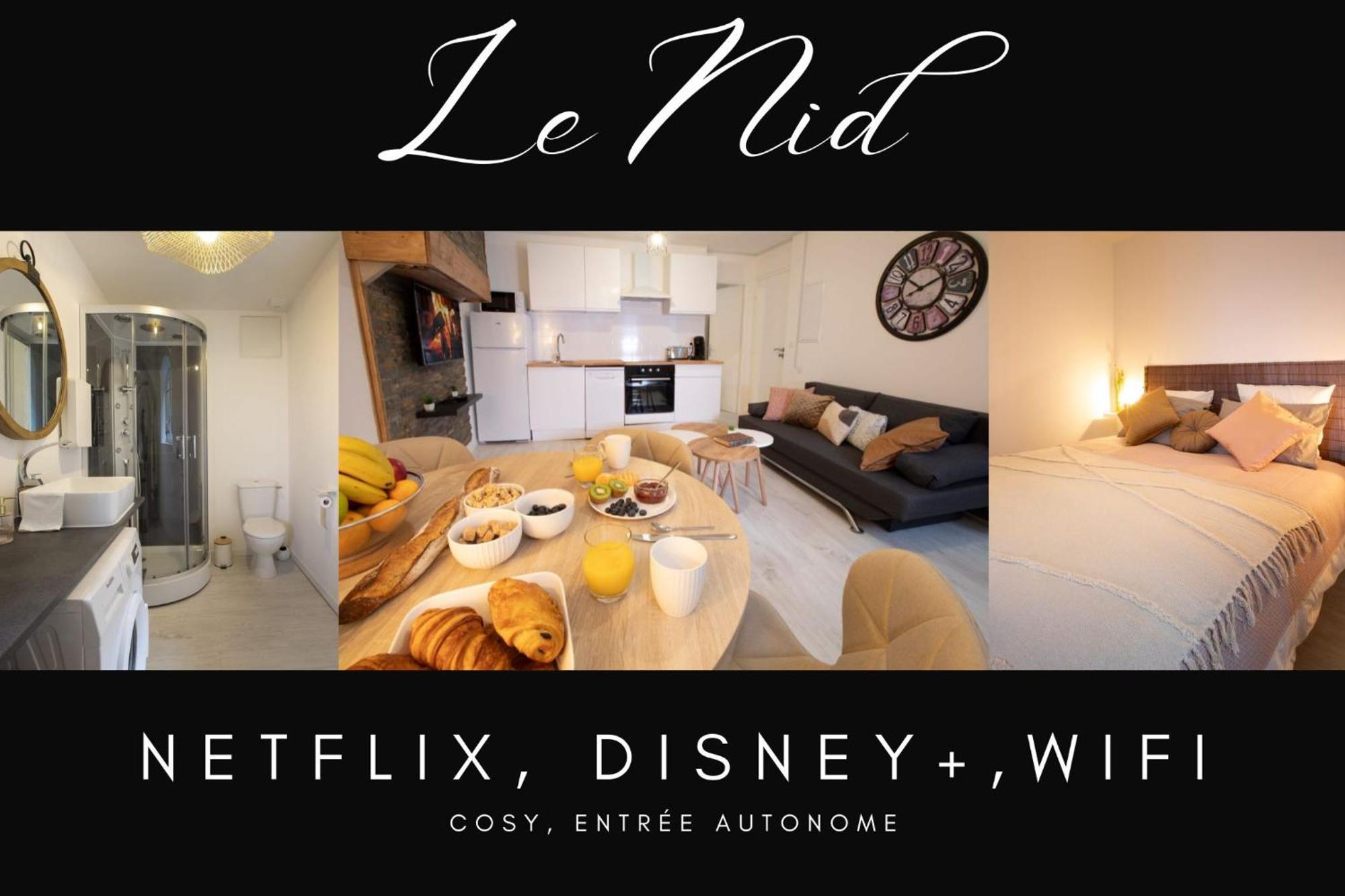 Le Nid 3 Etoiles Wifi, Netflix, Disney, Coeur De Bastide Villefranche-de-Rouergue Ngoại thất bức ảnh